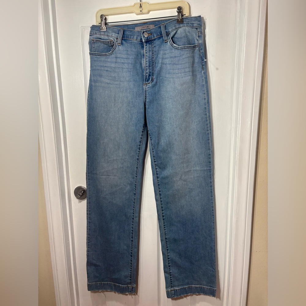 Joe's Jeans High Rise Wide Leg Denim Size 31